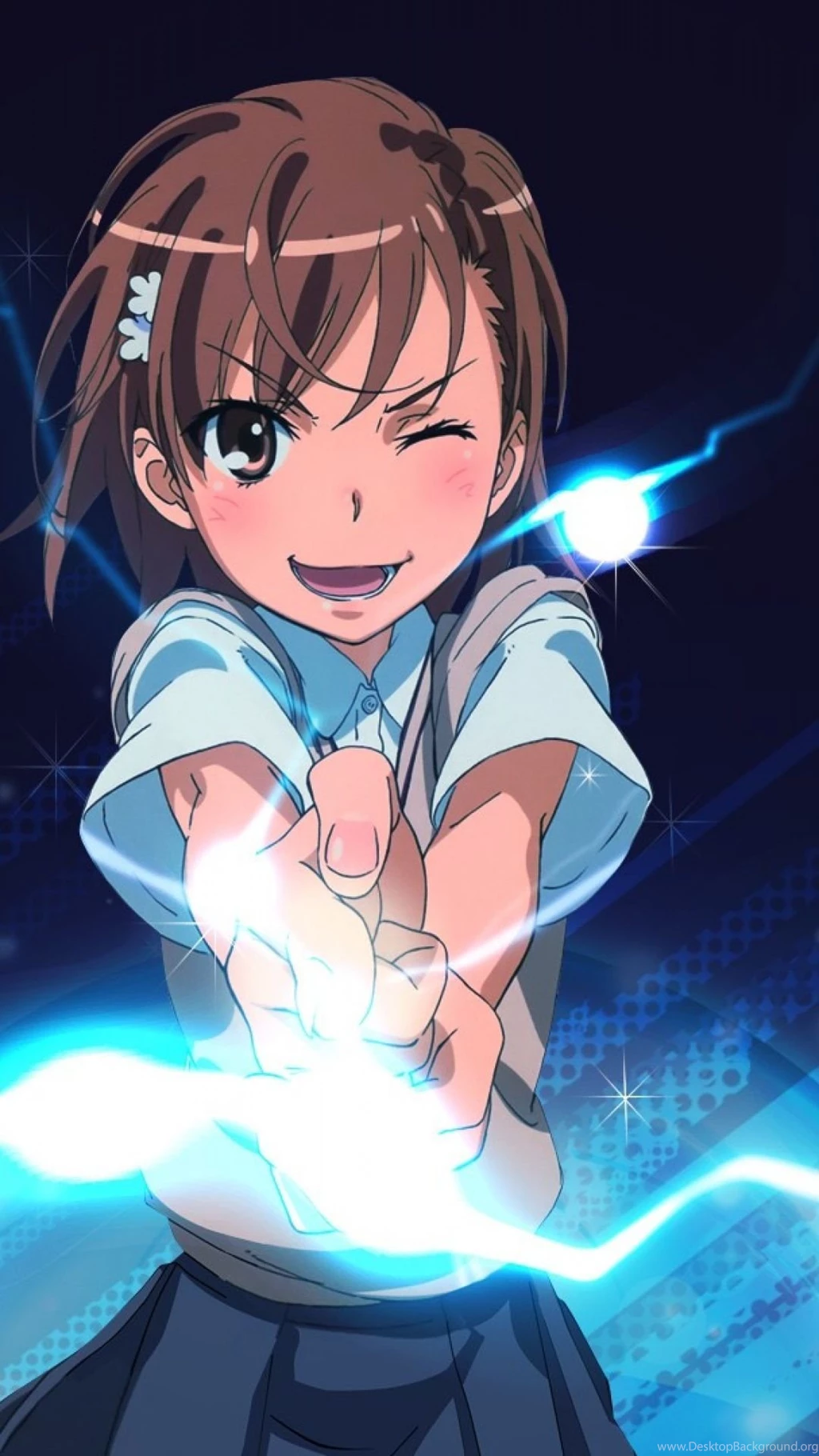 Misaka Mikoto S4 Wallpapers