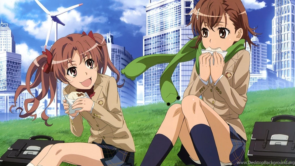 Misaka Mikoto Anime Shirai Kuroko Toaru Majutsu No Index Wallpapers ...