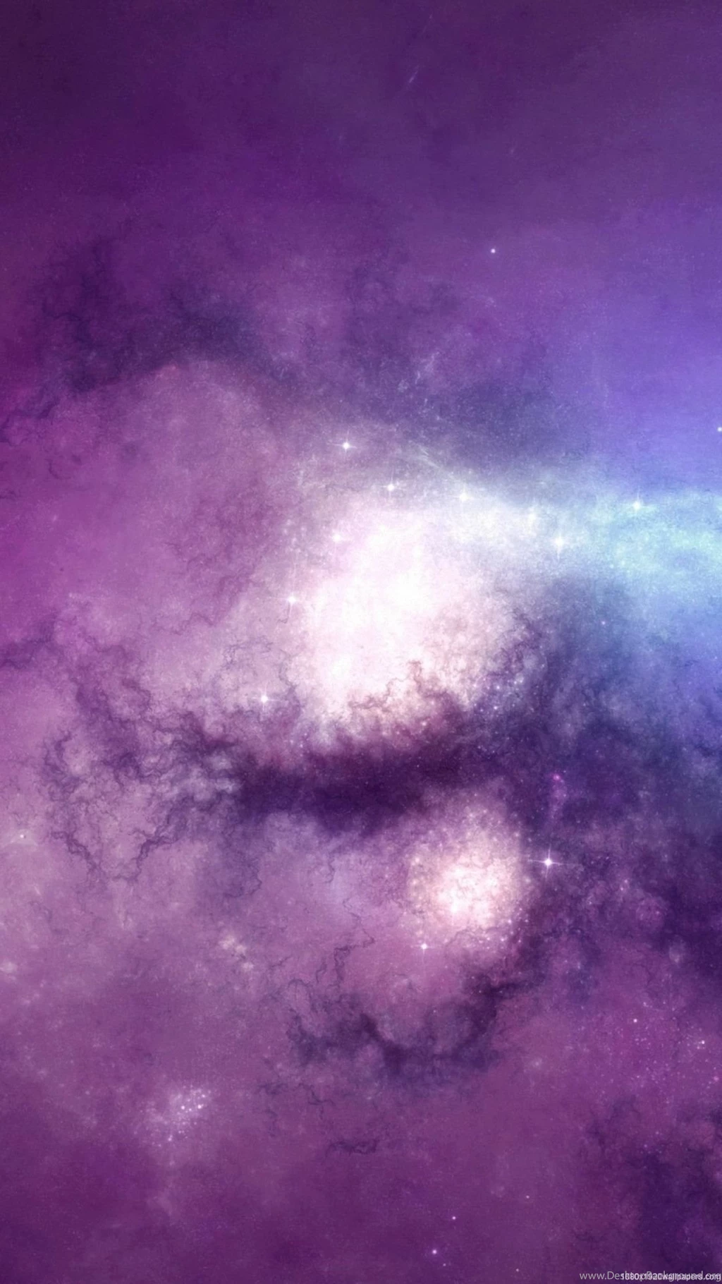 1080x1920 Star Light Clouds Purple Wallpapers HD