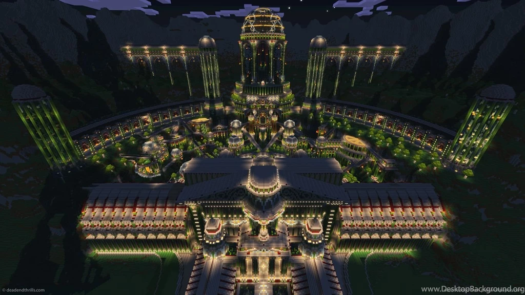 Download 1366x768 Minecraft Turn On The Bright Lights Wallpapers