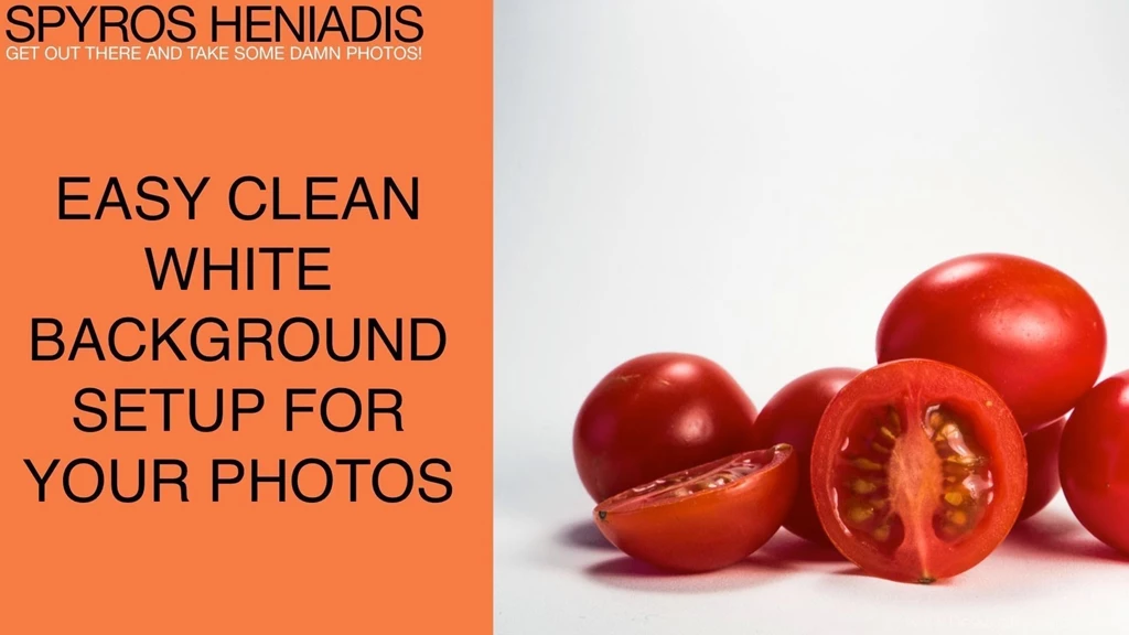 Easy Seamless White Backgrounds Setup For Product And Food ...