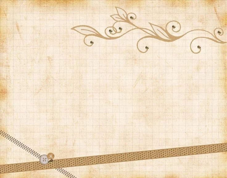 Paper Vintage Ribbons PPT Backgrounds Templates