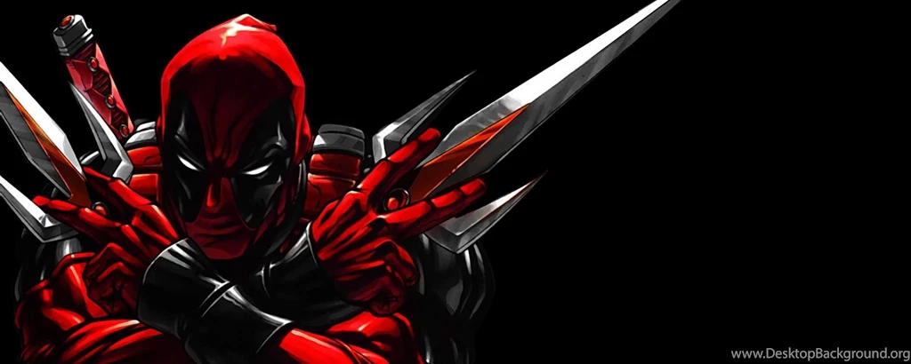 Deadpool Red Anti Hero Wallpapers HD