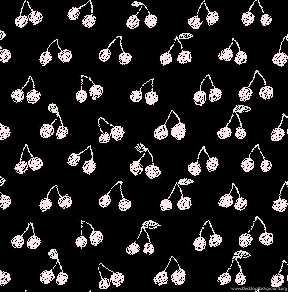 Crayon Drawing Cherry / Free Wallpapers, Backgrounds