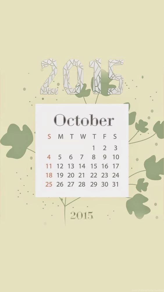October Wallpapers Of 2015 Calendar Wallpapers Collection For ...