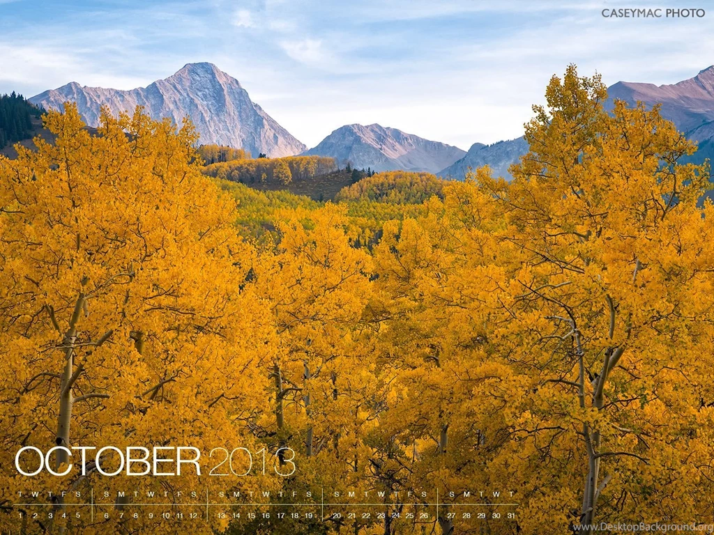 October 2013 Desktop Wallpapers Capitol Peak Autumn
