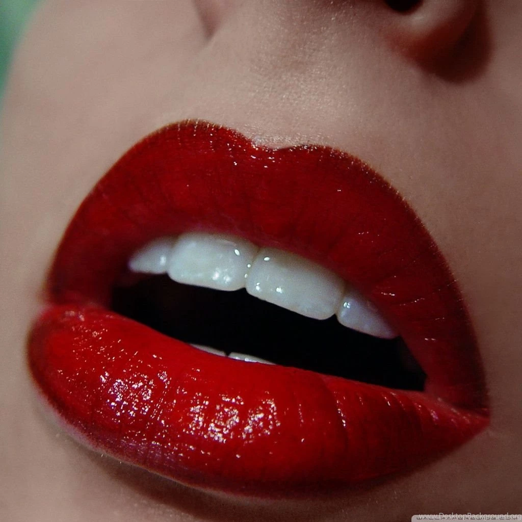 Red Lips HD Desktop Wallpapers : High Definition : Fullscreen : Mobile