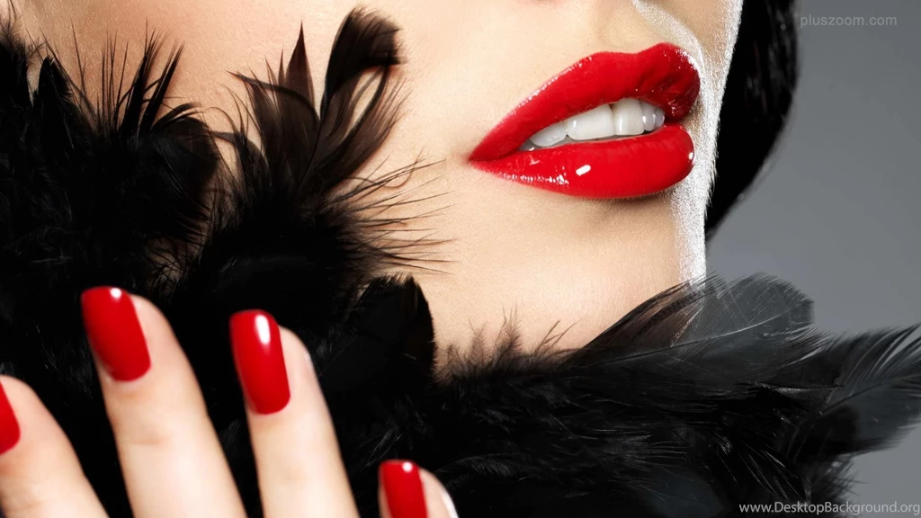 Beautiful Women Red Lips Wallpapers PlusZoom