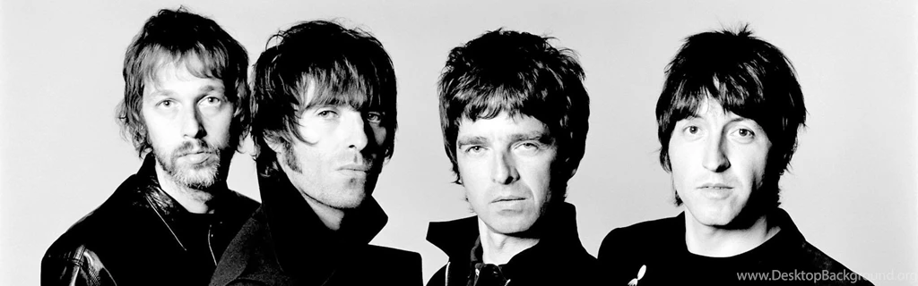 Download Wallpapers 3840x1200 Oasis, Band, Members, Hairs, Suits ...