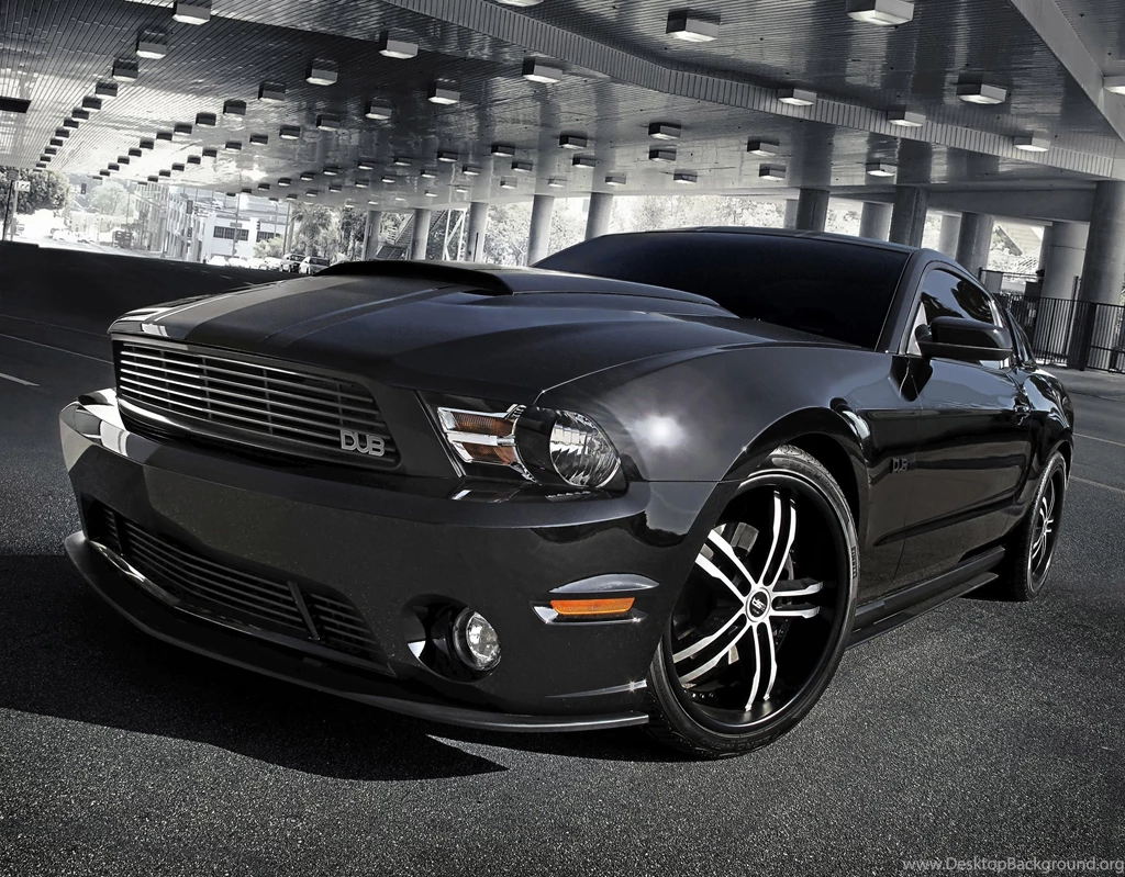Black Ford Mustang Wallpapers Image