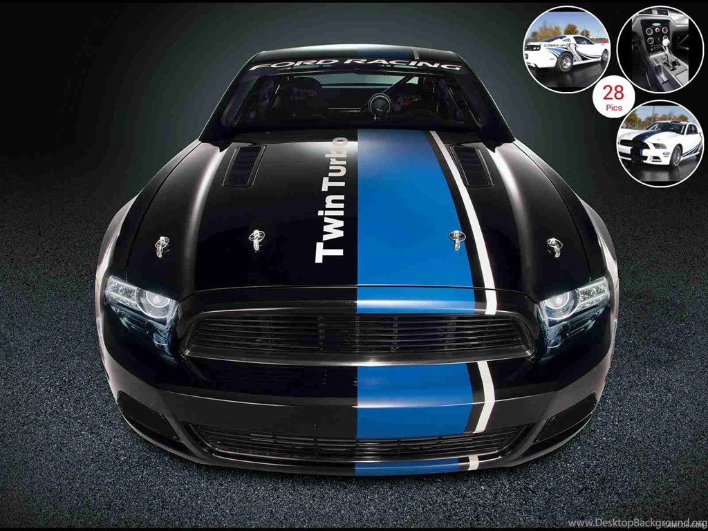 2012 Ford Mustang Cobra Jet Twin Turbo Concept Black Front ...