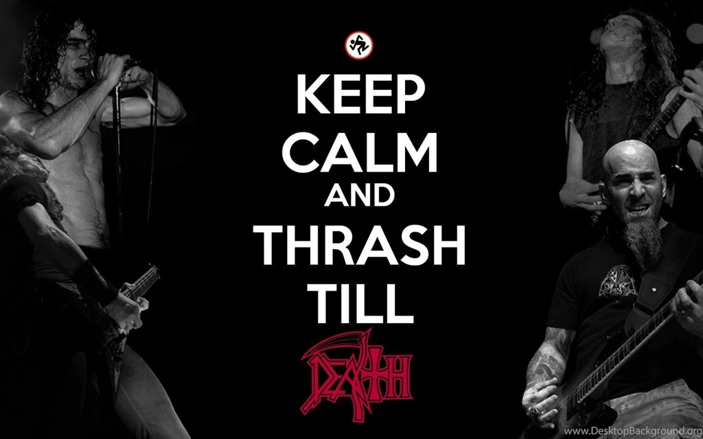 DEATH METAL Black Heavy Keep Calm Poster Thrash Anthrax Wallpapers ...