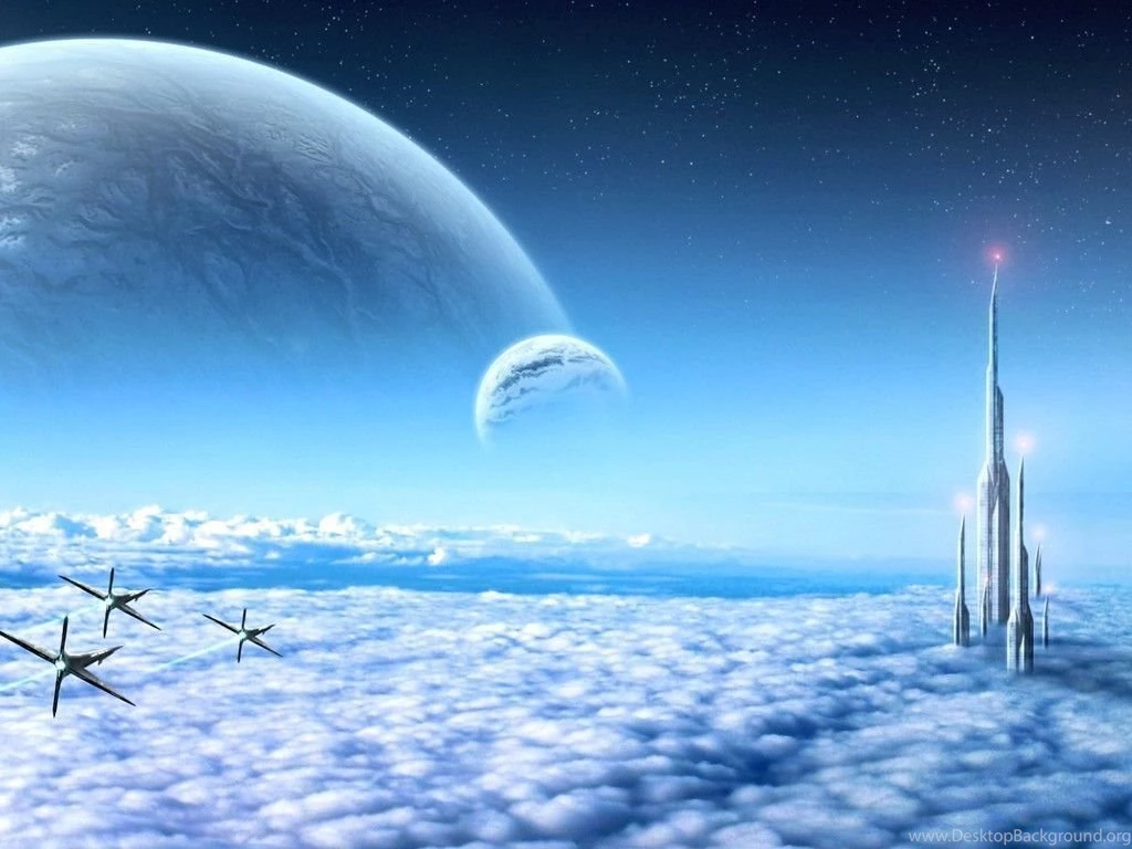 Futuristic Skies Wallpapers