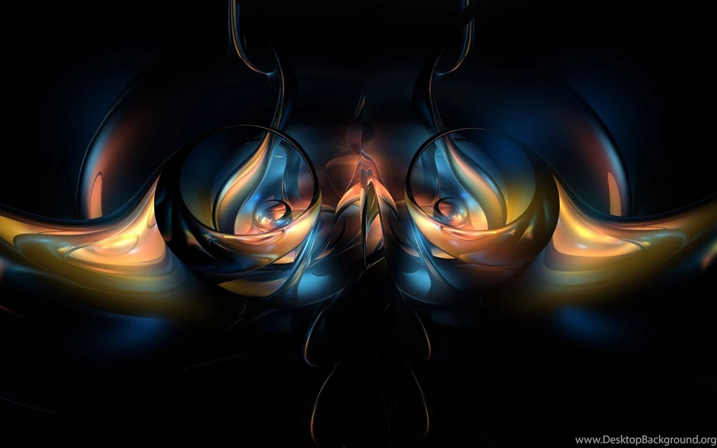 Wallpapers Black Background, Color, Shape