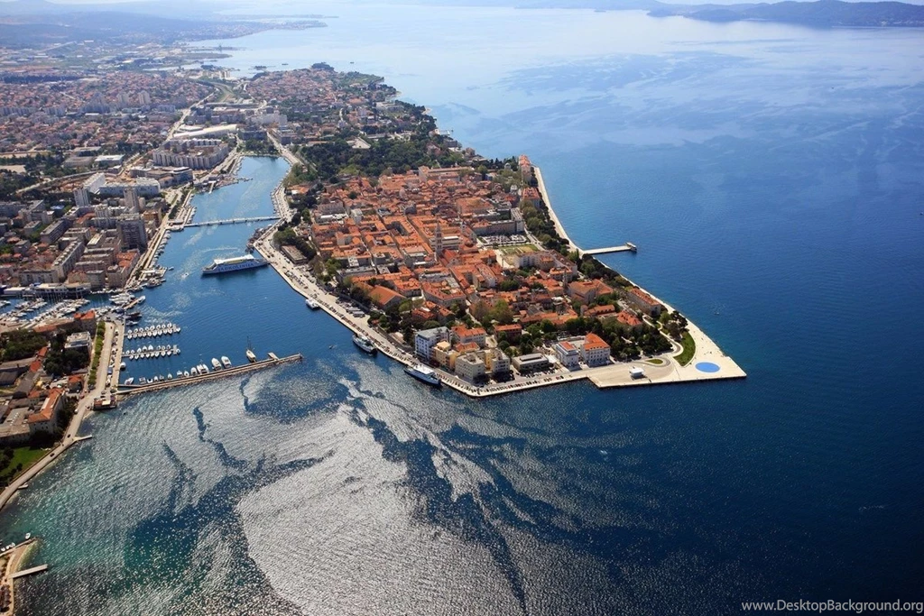 Zadar From Above Wallpapers