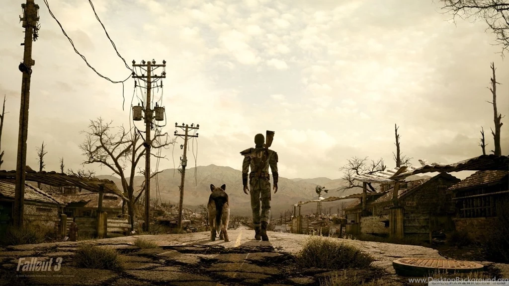 Fallout 3 Man And His Dog HD Desktop Wallpapers : High Definition ...