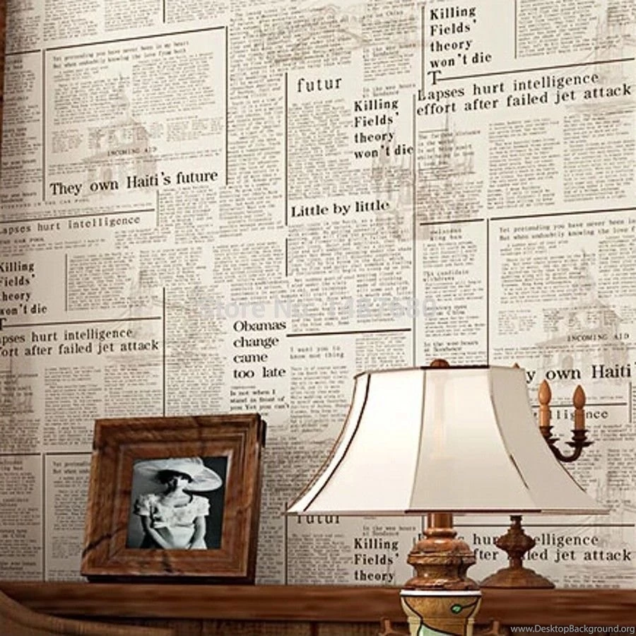 Online Buy Wholesale Wallpapers Newspaper From China Wallpapers ...