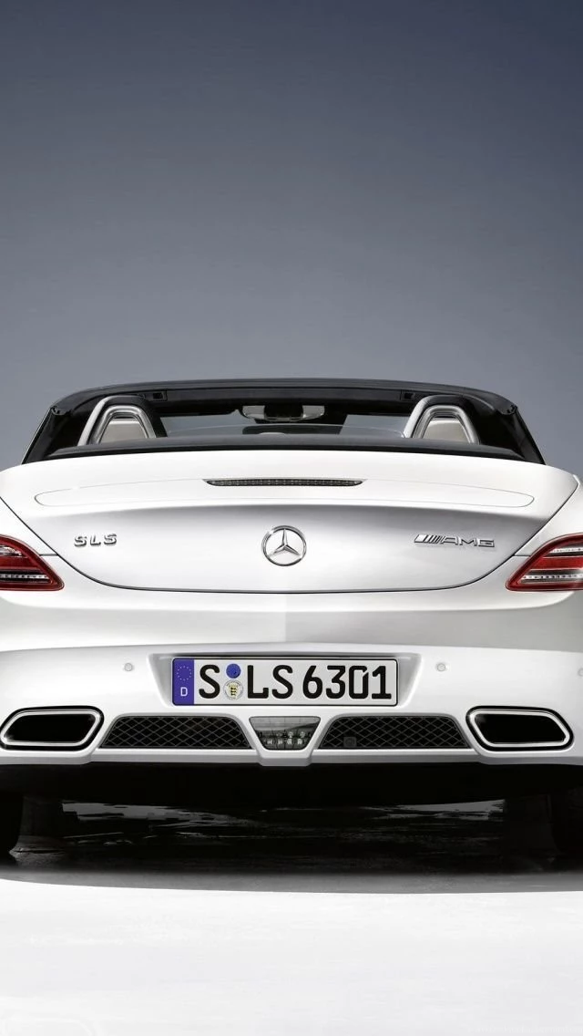 640x1136 Mercedes Benz SLS Roadster Iphone 5 Wallpapers
