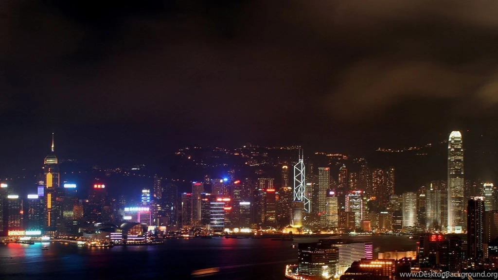 HDTV Widescreen City Night Scene Wallpapers 1366x768 NO.6 Desktop ...