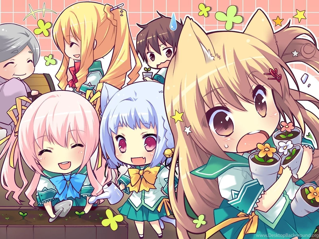 Gallery For Chibi Neko Wallpapers
