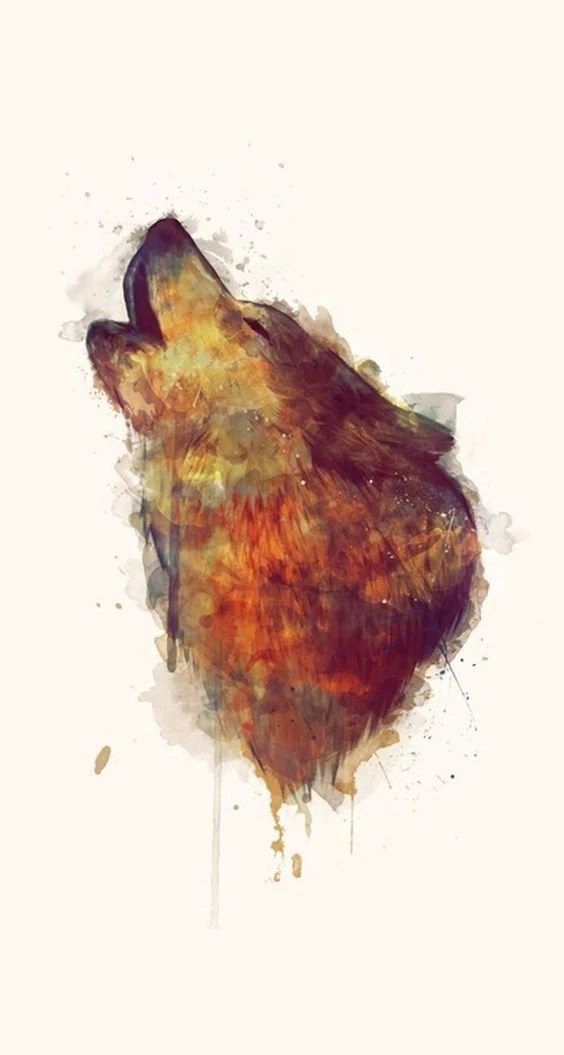 WOLF IPHONE WALLPAPER BACKGROUND