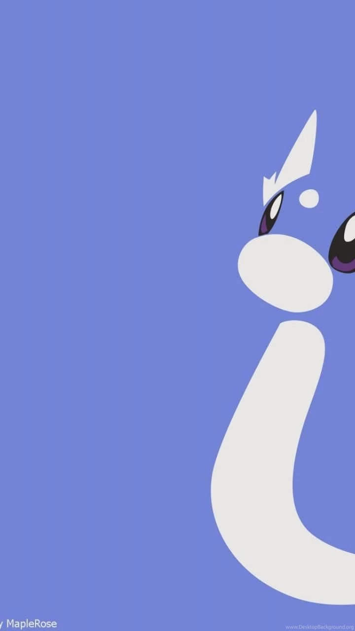 HDscreen: Dratini Pokemon Desktop Bakcgrounds