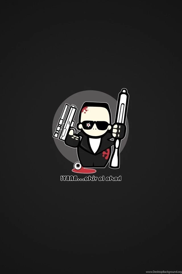 Funny Cool Guy iPhone HD Wallpapers