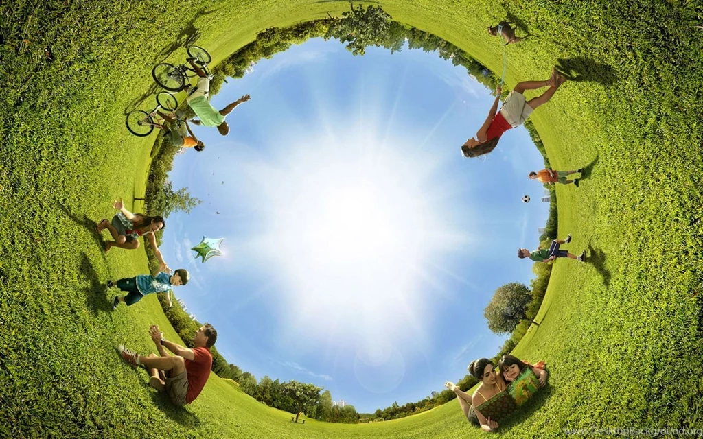Children Nature Picnic Wallpapers (