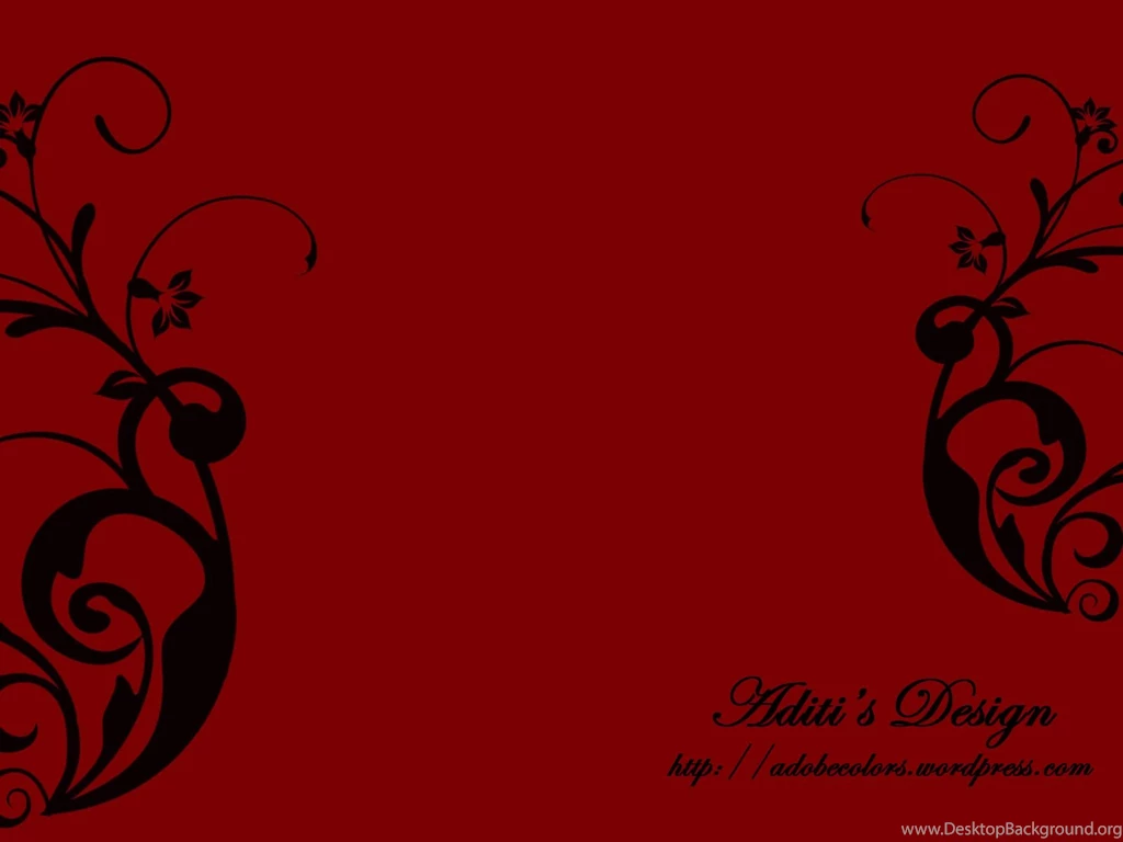 Gallery For   Black And Red Wallpapers Design