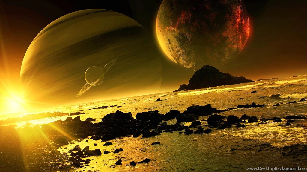 Wallpapers Planets Stars Galaxies Nebulae Sci Fi Awesome Hi Quality