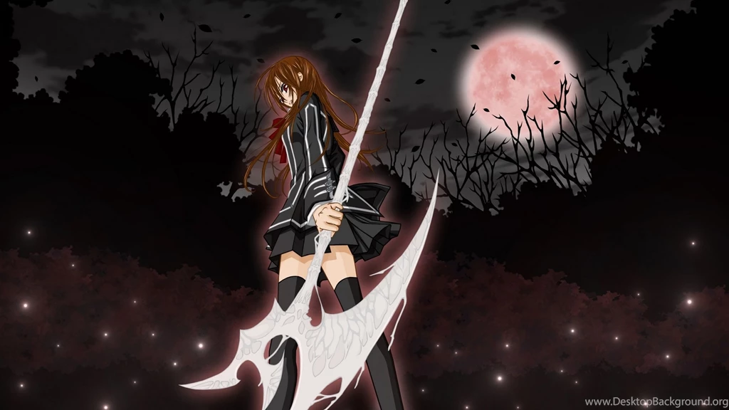 2560x1440 Vampire Knight, Yuki, Vampire knight, The Moon, Girl ...