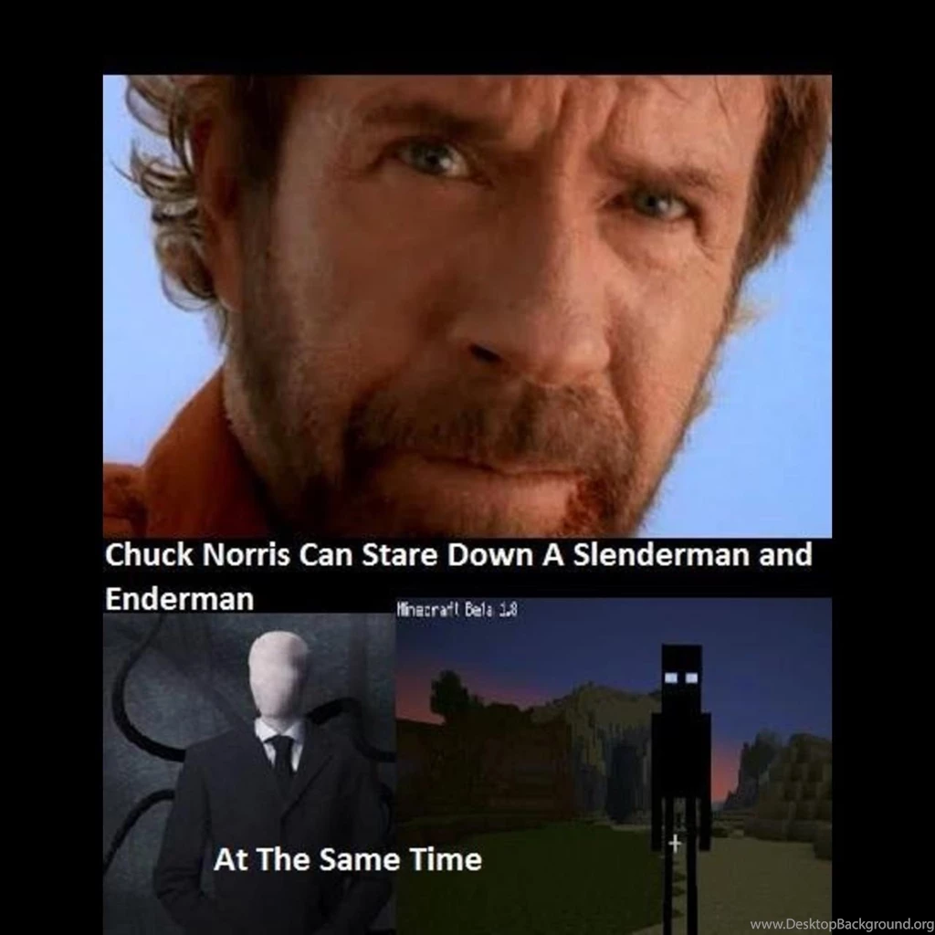 Chuck norris slenderman and enderman stare down wallpaper facts e649e053978aaf32eb0cfdd88fa9745d large 402193.jpg
