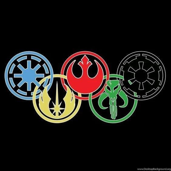I Just Love This! Star Wars Symbols In The Olympic Rings, This Is ...