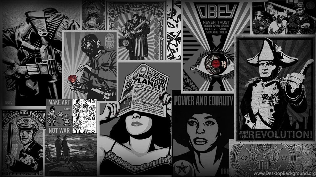 16755) Obey Widescreen HD Wallpapers WalOps.com