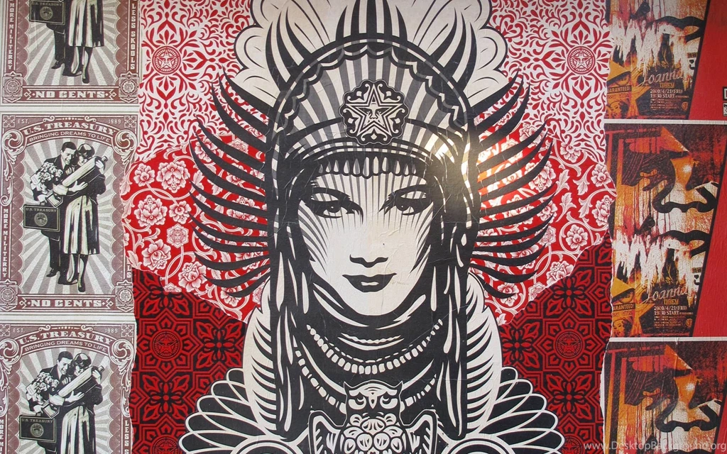 16719) Obey HD Images Wallpapers WalOps.com