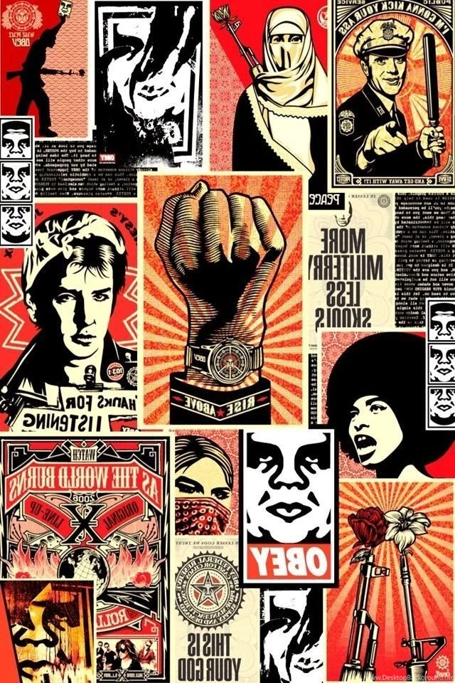 Gallery For Obey Logo Iphone Wallpapers