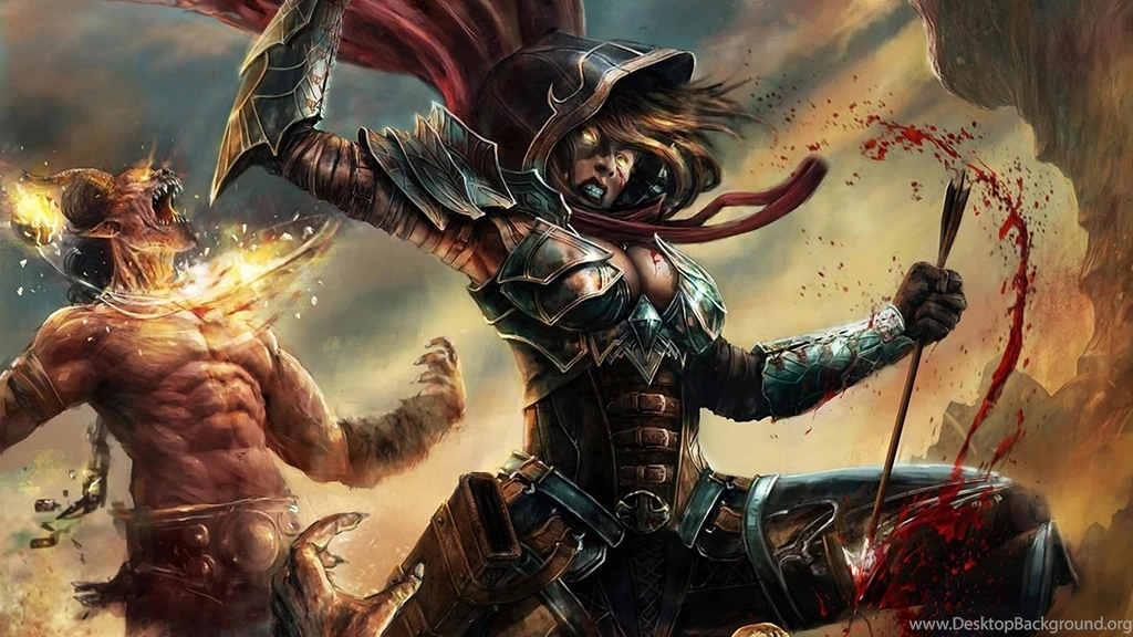 Wallpapers Monster Hunter Konachan Anime Nature Demon A Girl ...