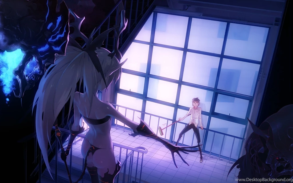 2560x1600 Monster, The Demon, Anime, Tail, Guy, Girl, Ladic, Art ...