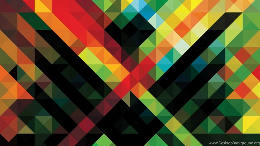 1366x768 Abstract Colorful Pattern Desktop PC And Mac Wallpapers
