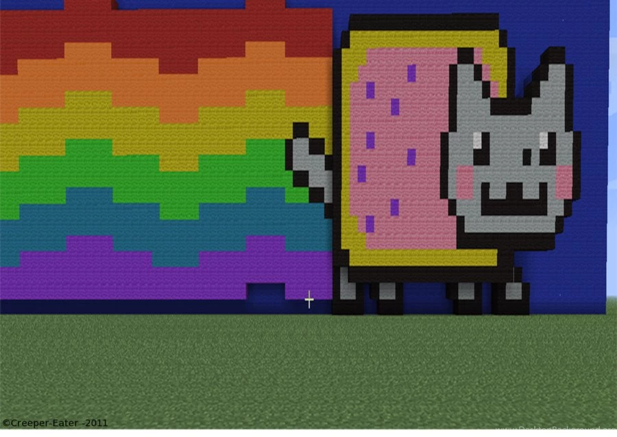 Nyan Cat Minecraft Wallpapers By Creeper Eater On DeviantArt
