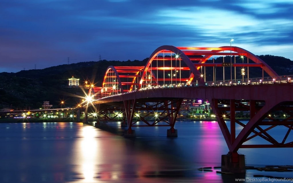 Guandu Bridge Taiwan Mac Wallpapers Download