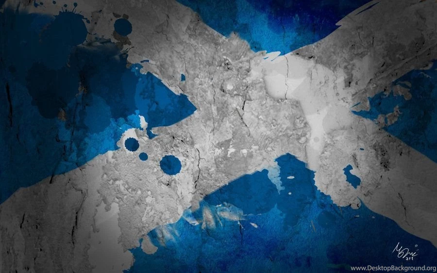 Scotland   Painted Flag By ManePL On DeviantArt