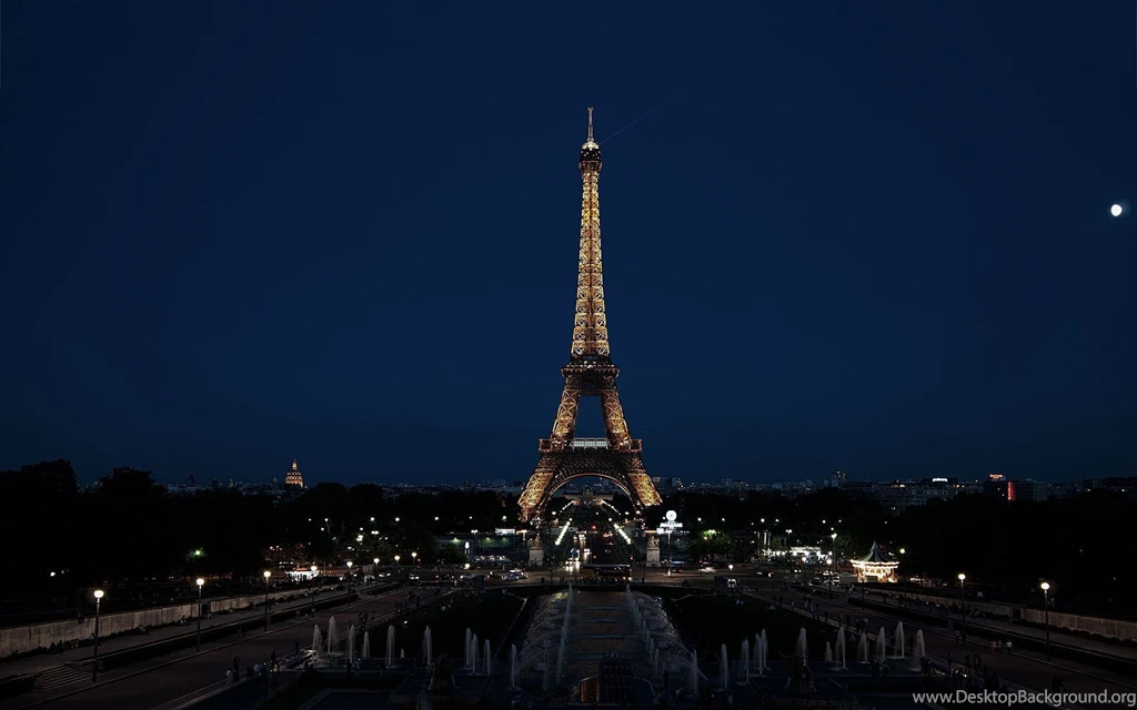 Gallery For Wallpapers Eiffel Tower Night