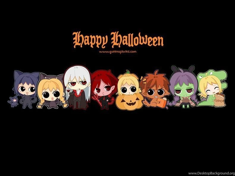 Happy Halloween   Anime Girls Wallpapers