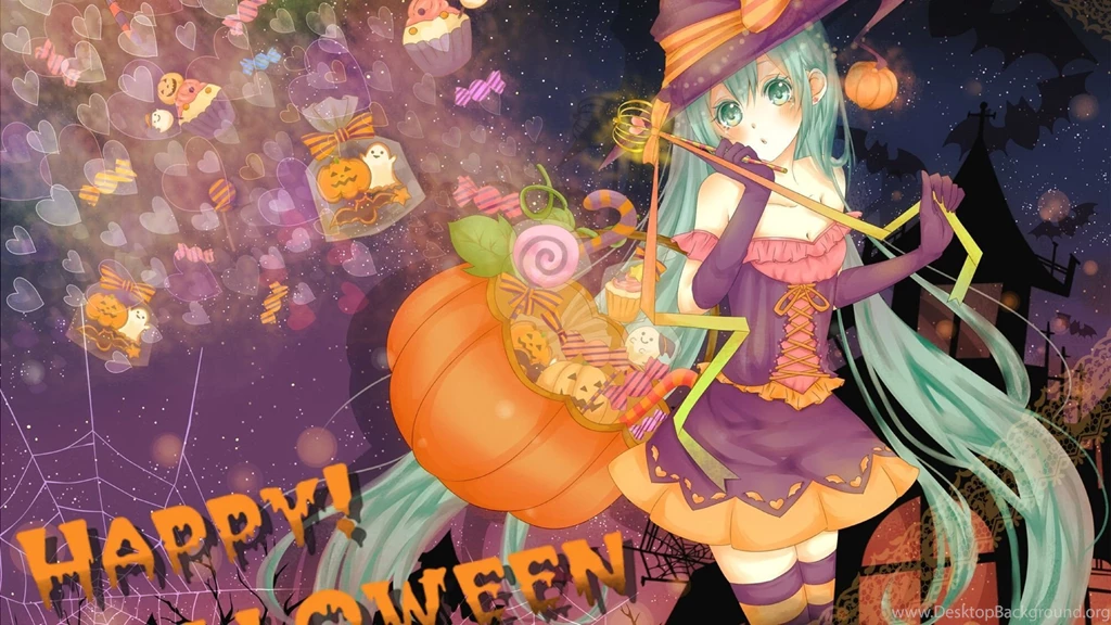 Halloween Anime Girl Wallpapers