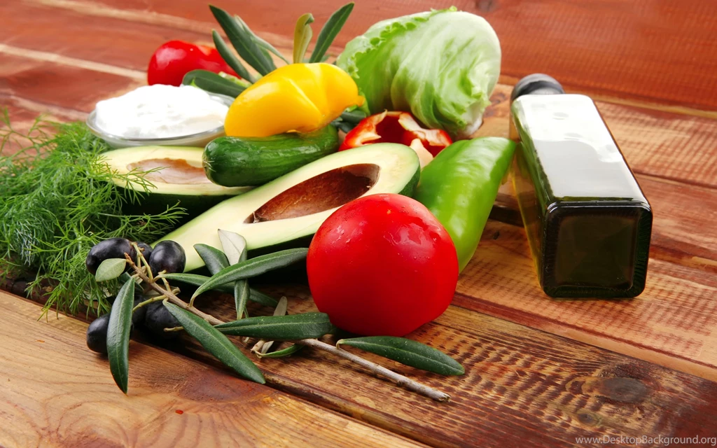 Download Wallpapers 3840x2400 Tomato, Avocado, Olives, Peppers ...