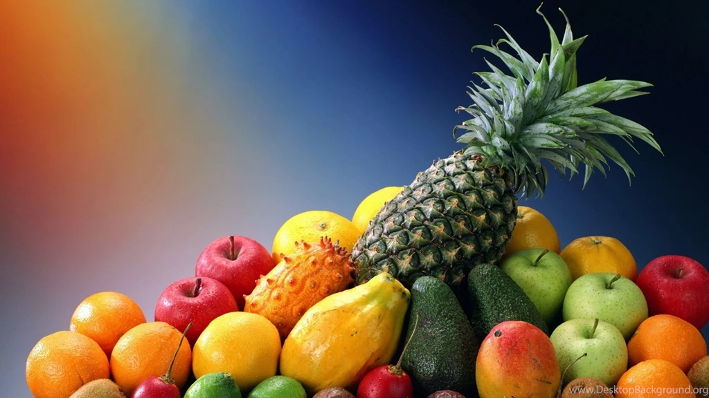 Download Wallpapers 1920x1080 Fruit, Exotic, Pineapple, Apple ...
