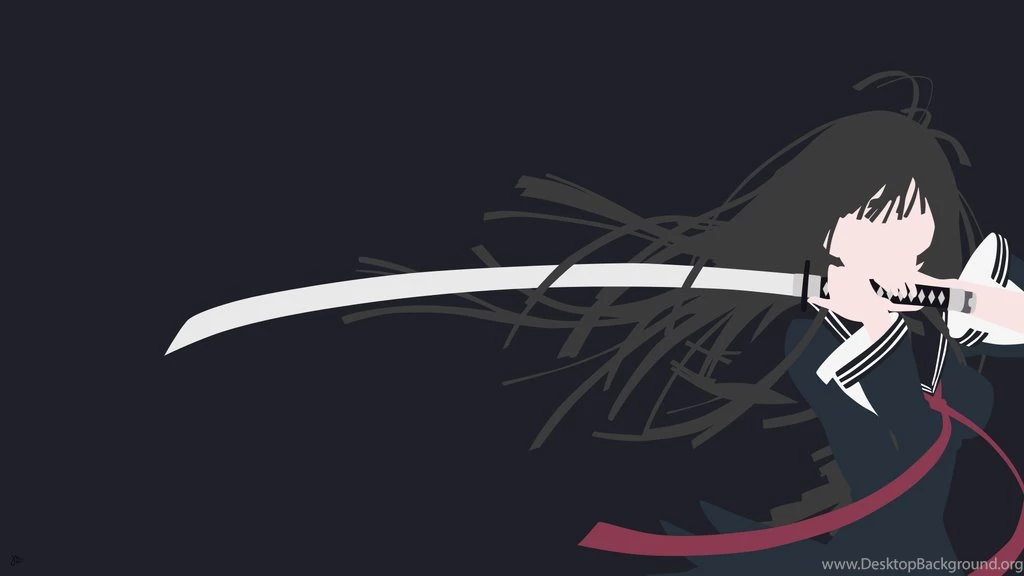 Kisara Tendo (Black Bullet) Minimalist Wallpapers By Greenmapple17 ...