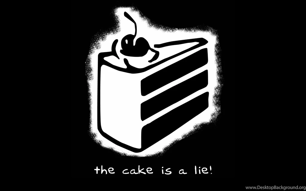 Portal Steam Software Games The Cake Is A Lie Wallpapers   (