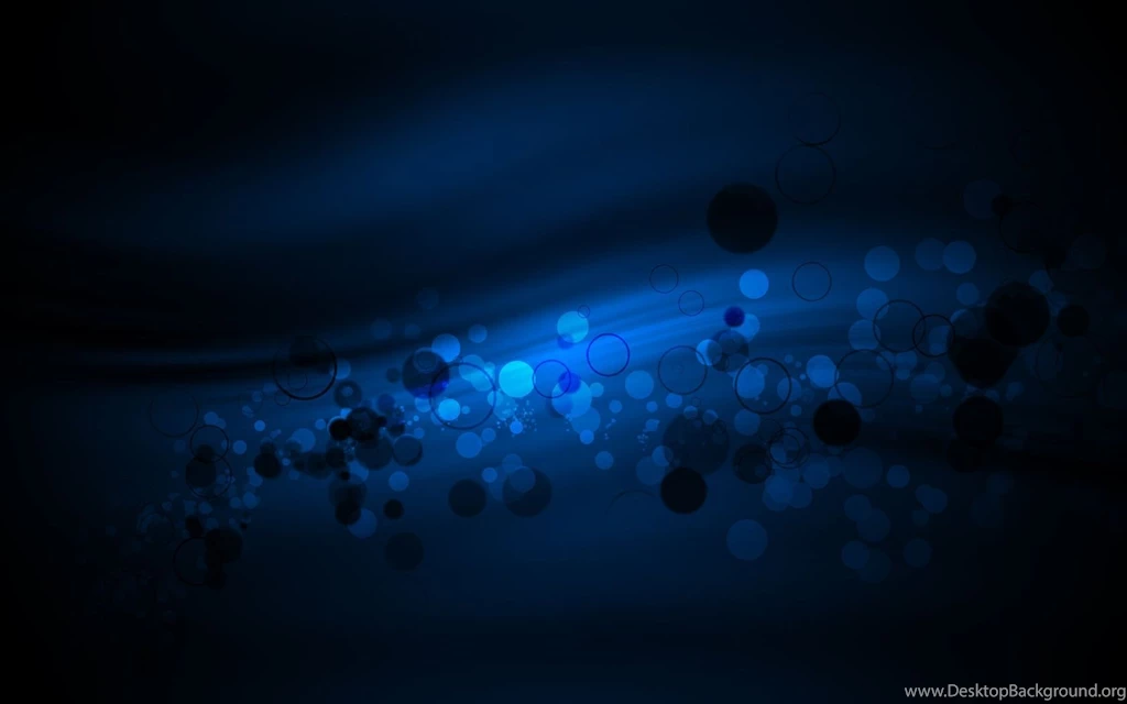 Blue Bubbles Abstract Wallpapers